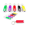 LED Flashlight Keychain Key Tag